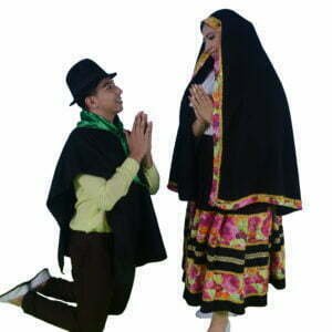 Traje Cundiboyacense  - Mantillina