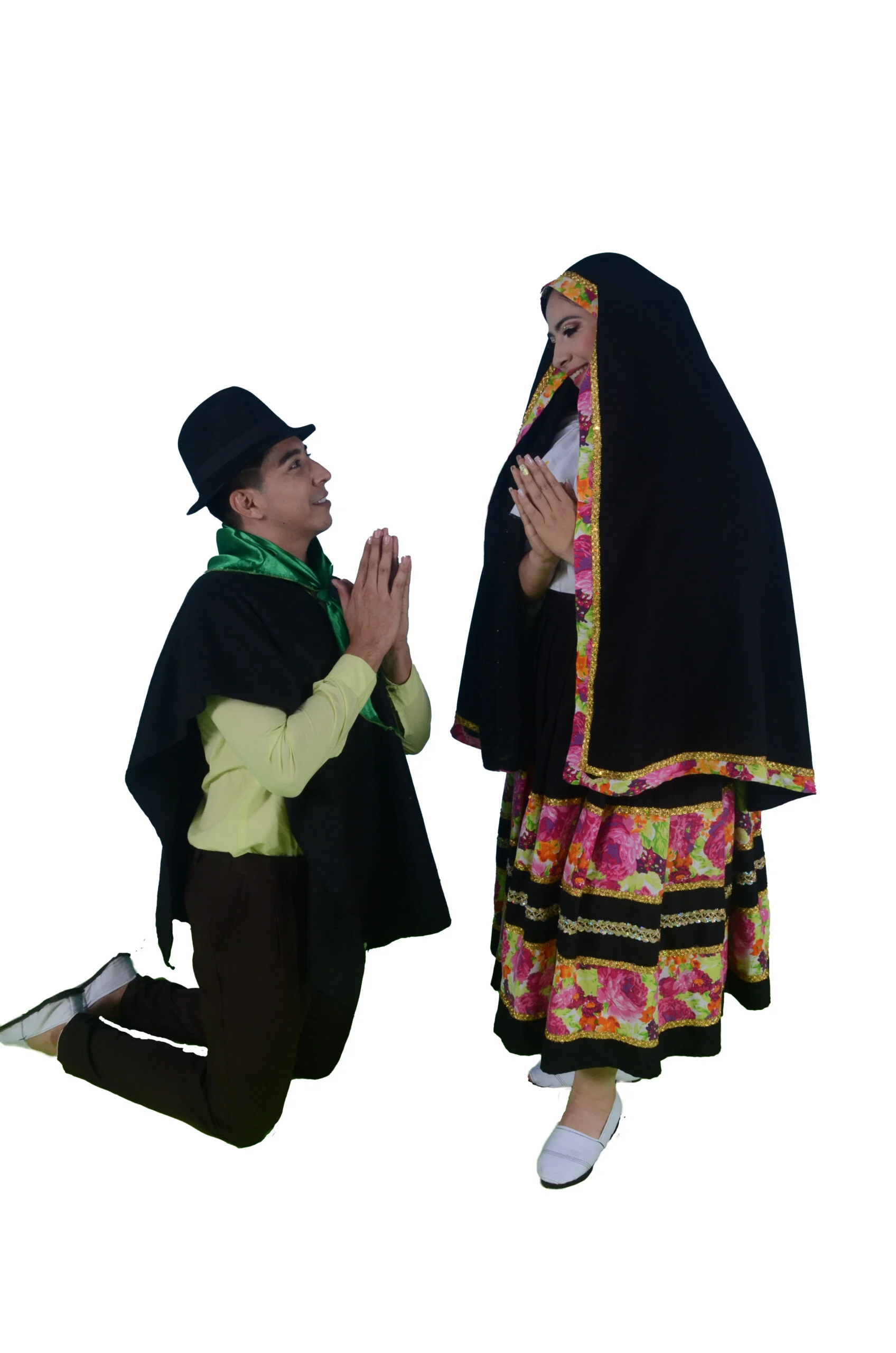 Traje Cundiboyacense  - Mantillina