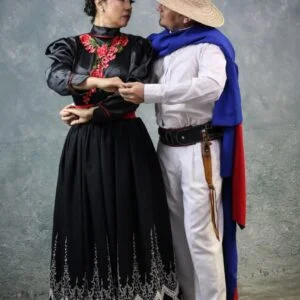 Traje de Joropo de Finales del Siglo XIX - Hombre y Mujer